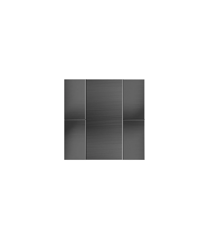 iSwitch+ - 4 Button Natural Stainless Steel