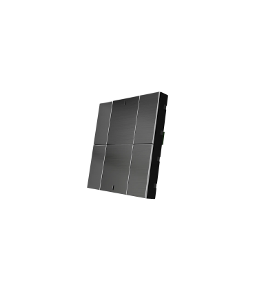 iSwitch+ - 6 Button Natural Stainless Steel