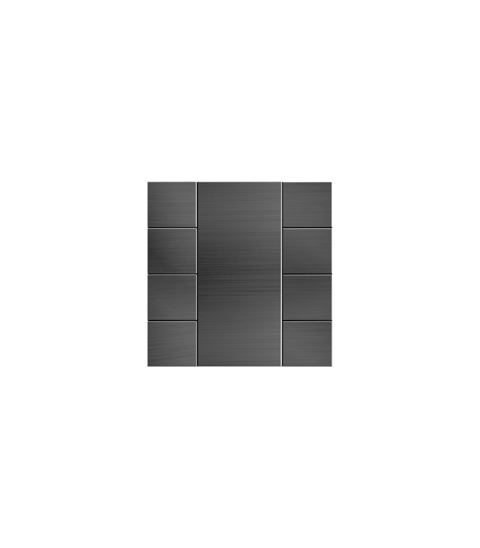 iSwitch+ - 10 Button Natural Stainless Steel