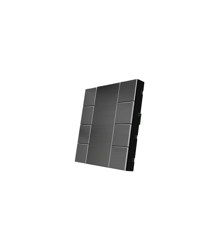 iSwitch+ AQI - 10 Button Natural Stainless Steel