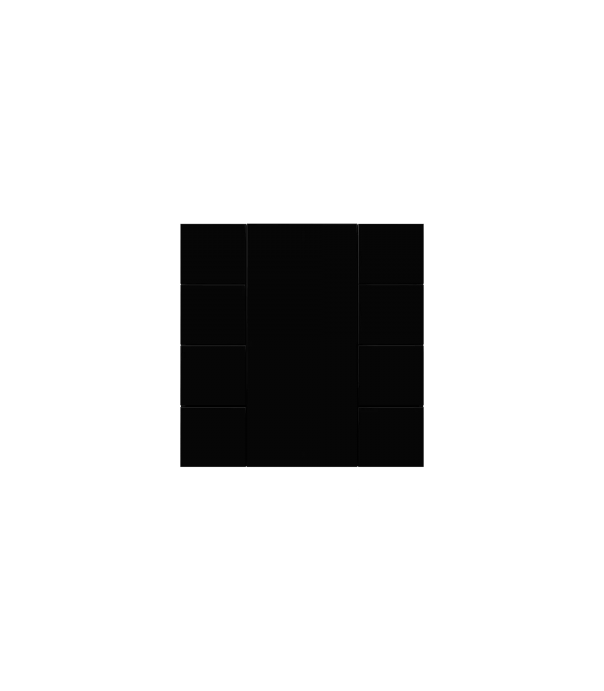 iSwitch+ - 8 Button Jet Black Plastic