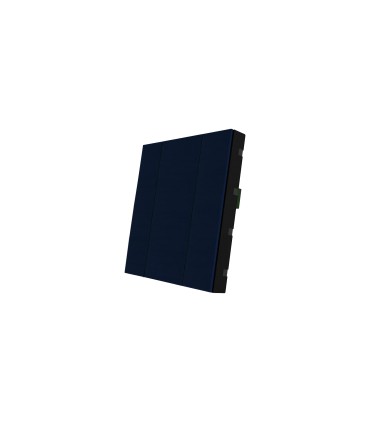 iSwitch+ - 2 Button Midnight Blue Aluminium Matt Brushed