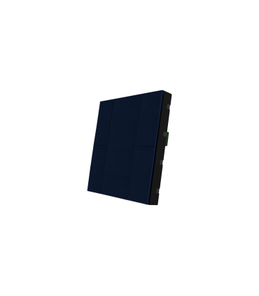 iSwitch+ AQI - 4 Button Midnight Blue Aluminium Matt Brushed