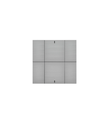 iSwitch+ - 6 Button Natural Aluminium Eloxal Matt Brushed