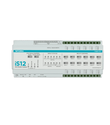 iS12 Master Control with/ PoE, KNX and Modbus (RS485)
