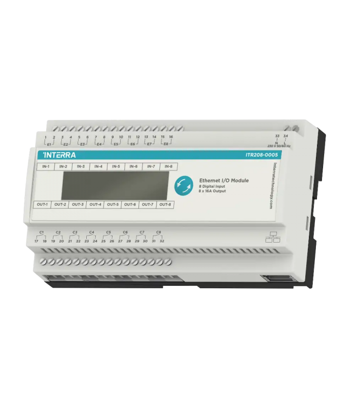 8 Channel Ethernet I/O Module