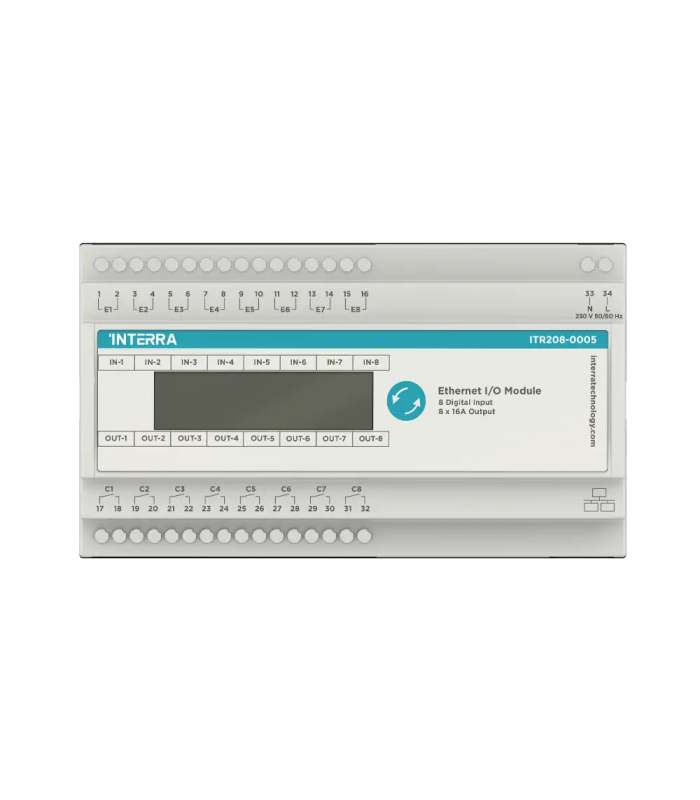8 Channel Ethernet I/O Module