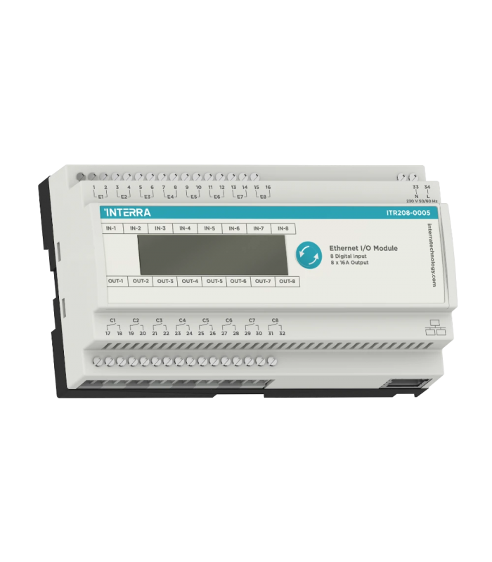 8 Channel Ethernet I/O Module
