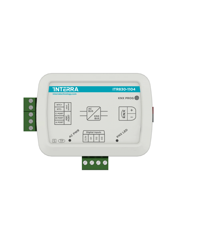 Haier ABC Port AC - KNX Gateway 1-4 Channel / 3 Inputs - Indoor Unit Type