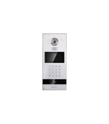 Android Outdoor Video Intercom w/ Face Recognition - 4.3" Color TFT LCD - Aluminium with Touch Buttons