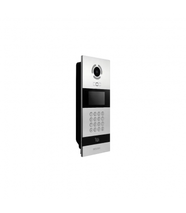 Android Outdoor Video Intercom w/ Face Recognition - 4.3" Color TFT LCD - Aluminium with Mechanical Buttons