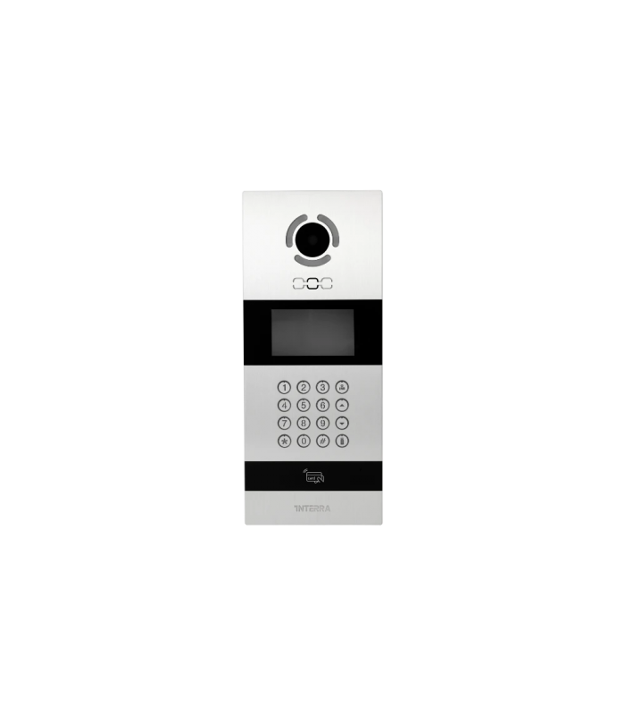 Linux Outdoor Video Intercom - 4.3" Color TFT LCD - Aluminium with Mechanical Buttons