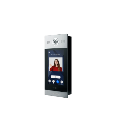 Android Outdoor Video Intercom w/ Face Rec. - 10.1" Touch Screen - Alu. Body