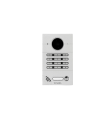 Silver Linux Villa Type Outdoor Intercom Station - Password Keypad & Push Button w/ Name Tag