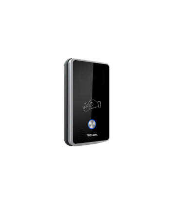 Black Mini Outdoor Station w/ Card Reader & Push Button