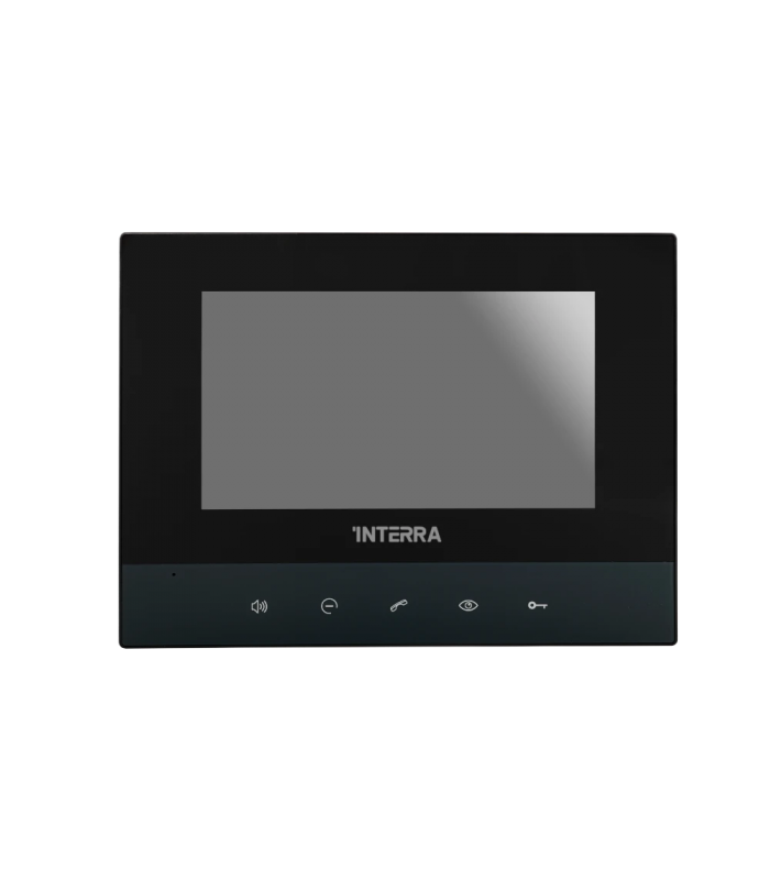 Linux Indoor Monitor 7" TFT LCD Integrated Camera 0.3 MP CMOS
