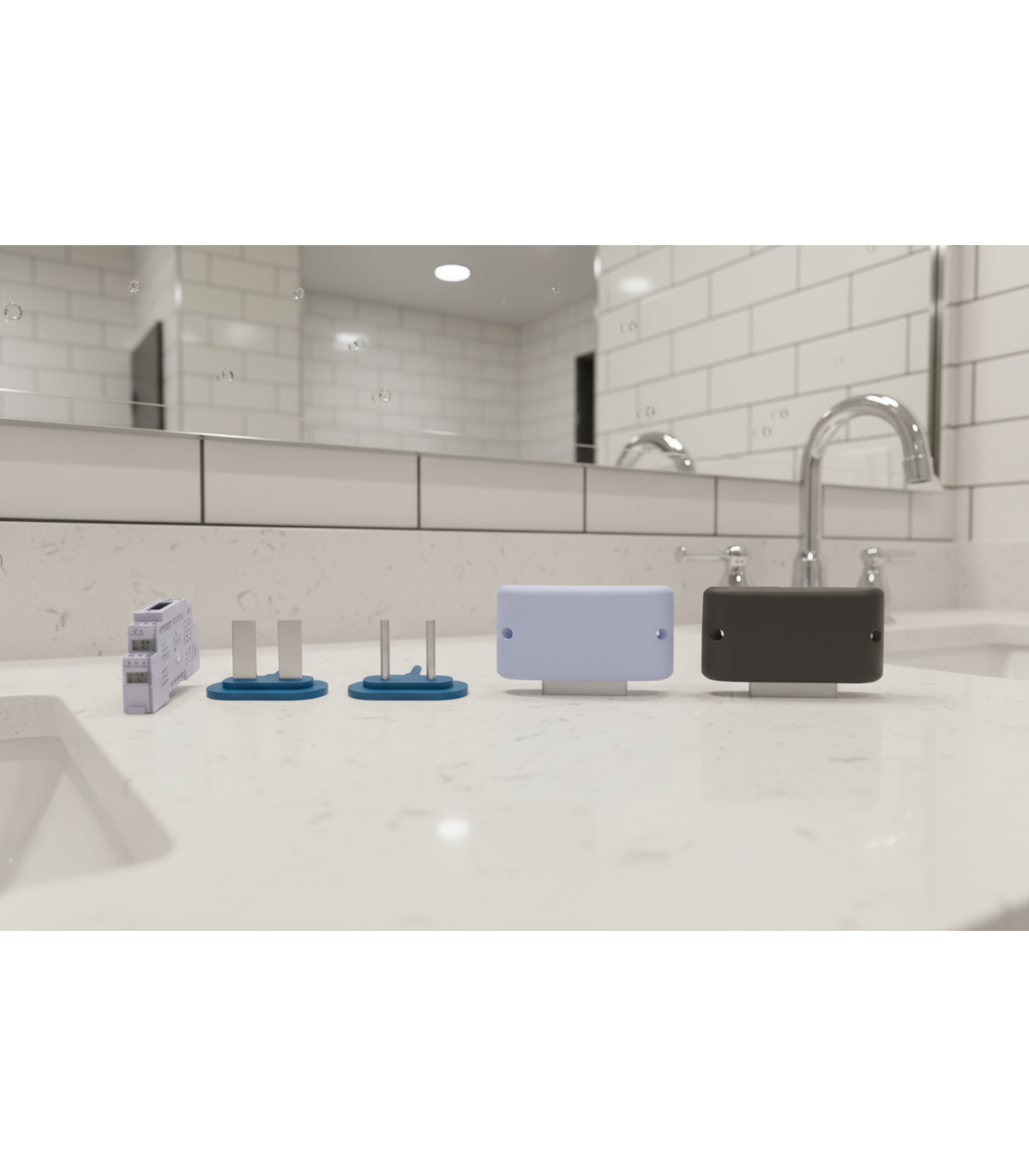 Detector Inundatie Kit cu sonda aparentă WFD2_W_KIT Wireeo Flood