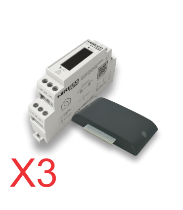 PACHET PRACTIC X3 Detector Inundatie Cu Sonda Aparentă WFD2_G_KIT Wireeo Flood