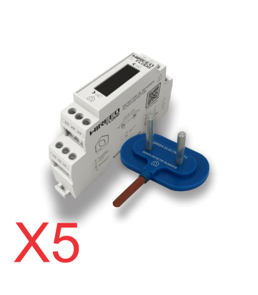 PACHET COMPLET X5 Detector inundatie cu sonda circulara FFD2_4R_KIT Wireeo Flood