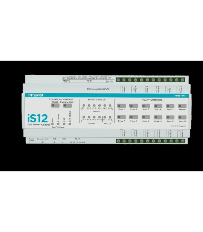 iS12 Master Control with/ KNX