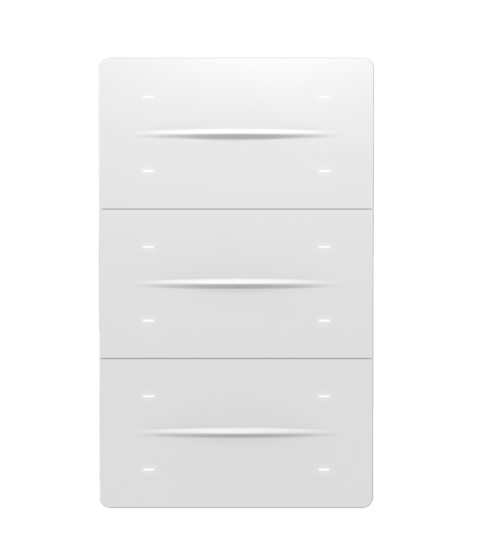 iXm 3’’ KNX Touch Panel 12 Button PureLine White