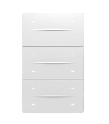 iXm 3’’ KNX Touch Panel 12 Button PureLine White