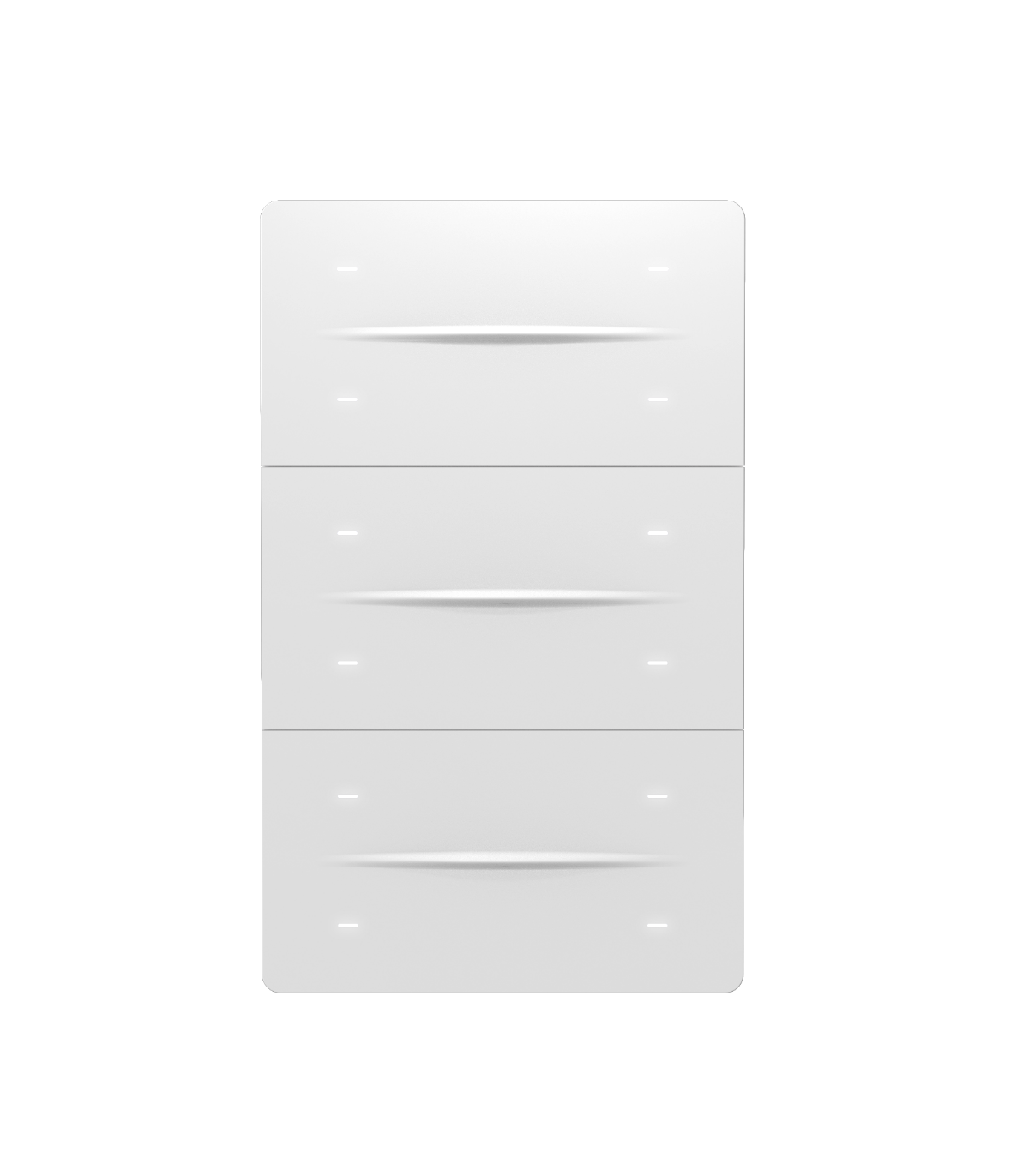 iXm 3’’ KNX Touch Panel 12 Button PureLine White