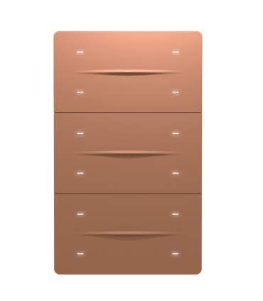 iXm 3’’ KNX Touch Panel 12 Button Softtouch Mocha