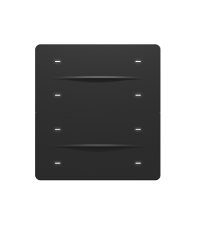 iXm 3’’ KNX Touch Panel 8 Button Softtouch Anthracite