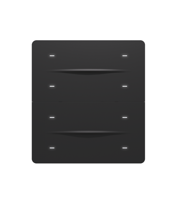 iXm 3’’ KNX Touch Panel 8 Button Softtouch Anthracite