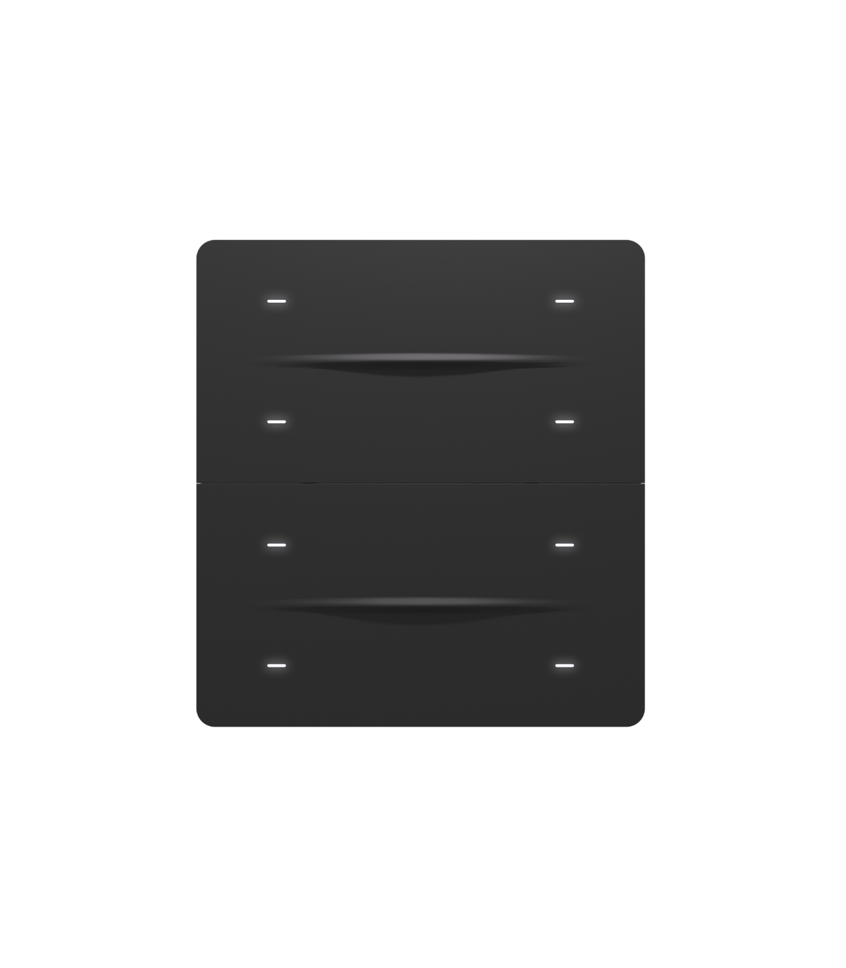 iXm 3’’ KNX Touch Panel 8 Button Softtouch Anthracite