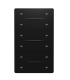 iXm 3’’ KNX Touch Panel 12 Button Softtouch Black w/ AQI
