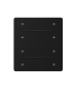 iXm 3’’ KNX Touch Panel 8 Button Softtouch Black w/ AQI