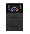 iXm 3’’ KNX Touch Panel 8 Button Softtouch Anthracite w/ LCD