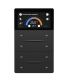 iXm 3’’ KNX Touch Panel 8 Button Softtouch Anthracite w/ LCD + AQI