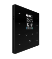 iX2 KNX Secure Touch Panel 2-4-8 Buton, Blk w/LCD